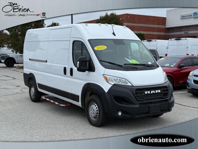 2025 RAM ProMaster 2500 Cargo Van Tradesman High Roof 159 WB w/Pass Seat 2025 RAM ProMaster 2500 Cargo Van Tradesman High Roof 159 WB w/Pass Seat