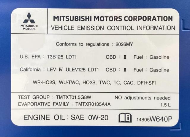 2026 Mitsubishi Eclipse Cross LE 1.5T S-AWC