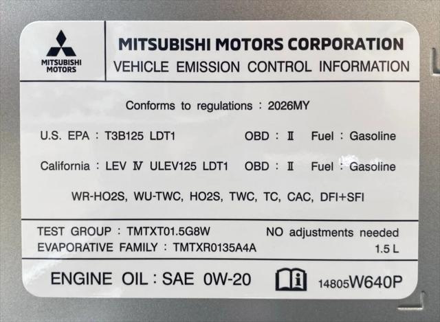 2026 Mitsubishi Eclipse Cross SE 1.5T S-AWC