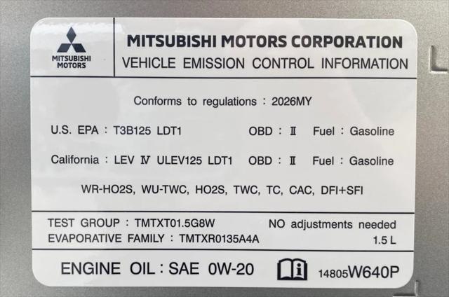2026 Mitsubishi Eclipse Cross SEL 1.5T S-AWC