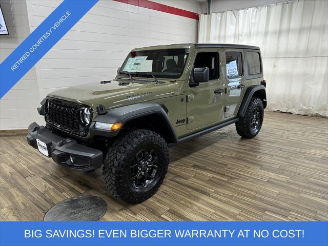2026 Jeep Wrangler 4-Door Willys 4x4 for sale in Watertown, WI