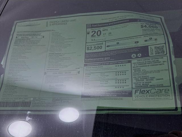 2026 Chrysler Pacifica Limited
