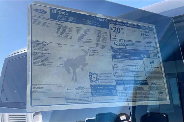 New 2025 Ford Bronco For Sale in Lubbock, TX