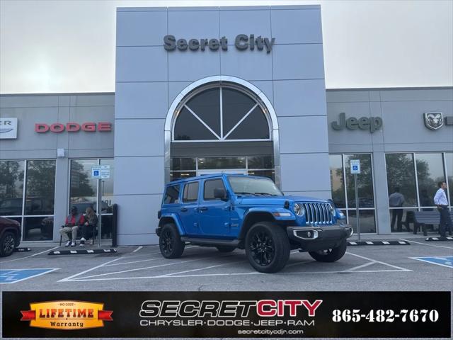 2022 Jeep Wrangler 4xe Unlimited Sahara 4x4