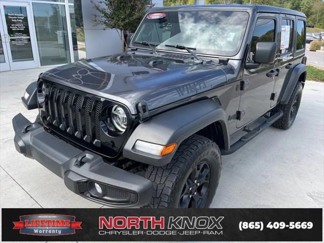 2022 Jeep Wrangler Unlimited Willys 4x4 2022 Jeep Wrangler Unlimited Willys 4x4