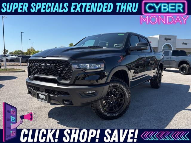 2026 RAM Ram 1500 RAM 1500 REBEL CREW CAB 4X4 57 BOX