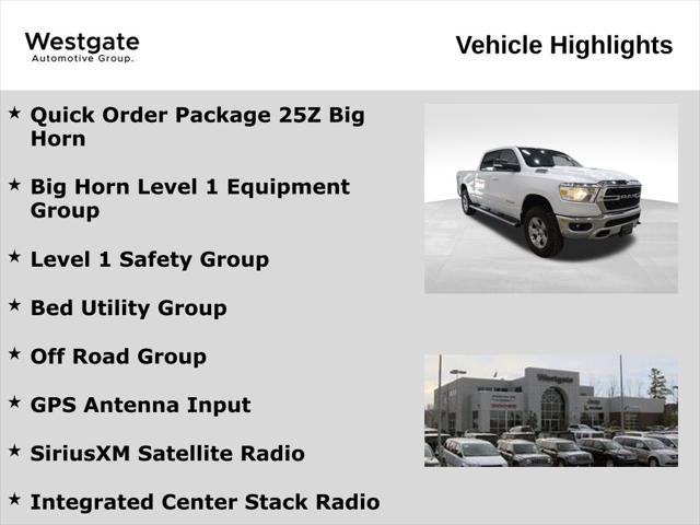 2022 RAM 1500 Big Horn Crew Cab 4x4 64 Box