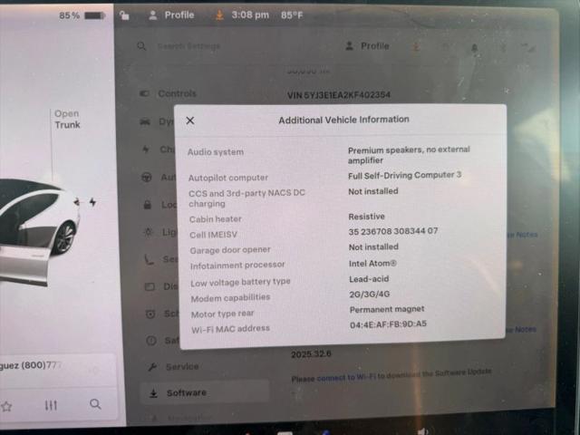 2019 Tesla Model 3 Standard Range Plus