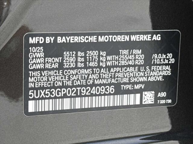 2026 BMW X3 30 xDrive