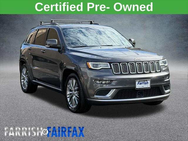 2018 Jeep Grand Cherokee Summit 4x4