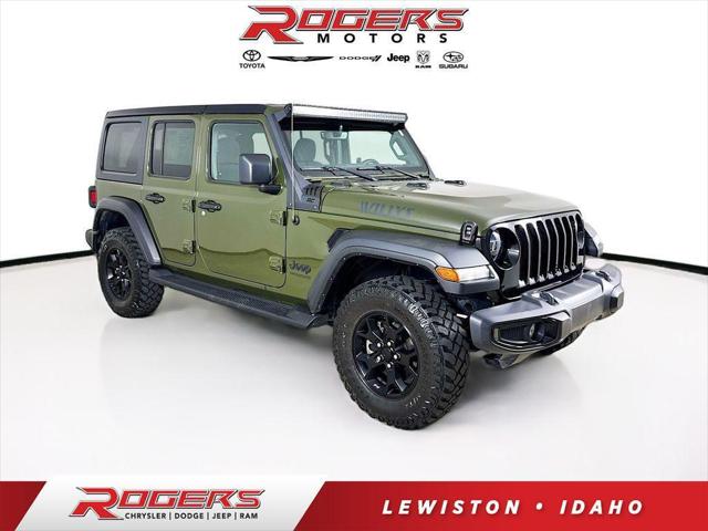 2022 Jeep Wrangler Unlimited Willys 2022 Jeep Wrangler Unlimited Willys