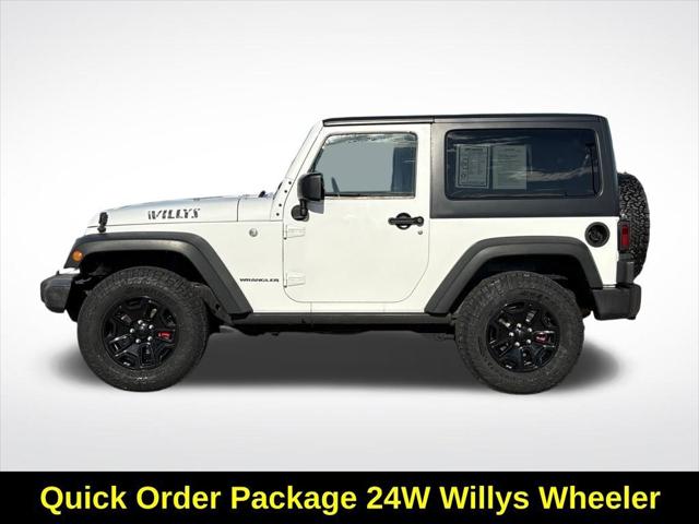 2016 Jeep Wrangler Willys Wheeler 2016 Jeep Wrangler Willys Wheeler