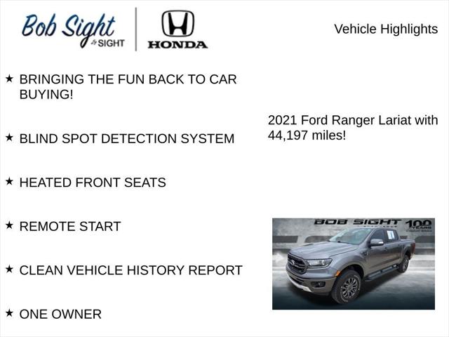 2021 Ford Ranger LARIAT 2021 Ford Ranger LARIAT