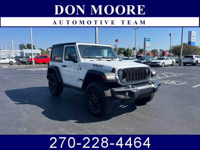 2024 Jeep Wrangler 2-Door Willys 4x4 2024 Jeep Wrangler 2-Door Willys 4x4