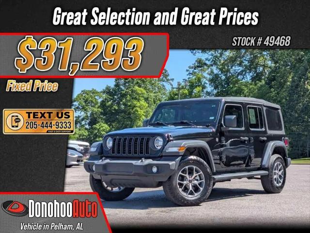 2024 Jeep Wrangler 4-Door Sport S 4x4 for sale in Pelham, AL