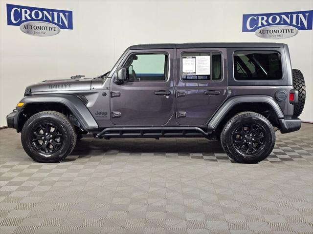 2020 Jeep Wrangler Unlimited Willys 4X4 2020 Jeep Wrangler Unlimited Willys 4X4