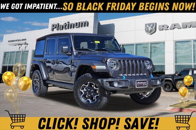 2022 Jeep Wrangler 4xe Unlimited Rubicon 4x4 2022 Jeep Wrangler 4xe Unlimited Rubicon 4x4