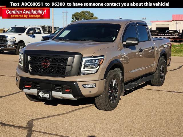 2023 Nissan TITAN Crew Cab PRO-4X 4x4 2023 Nissan TITAN Crew Cab PRO-4X 4x4
