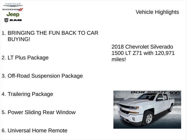 2018 Chevrolet Silverado 1500 2LT