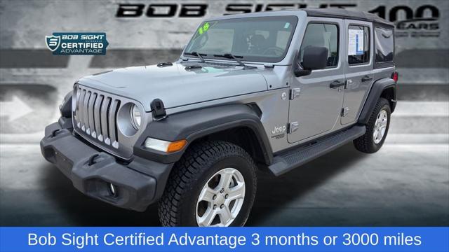 2018 Jeep Wrangler Unlimited Sport S 4x4