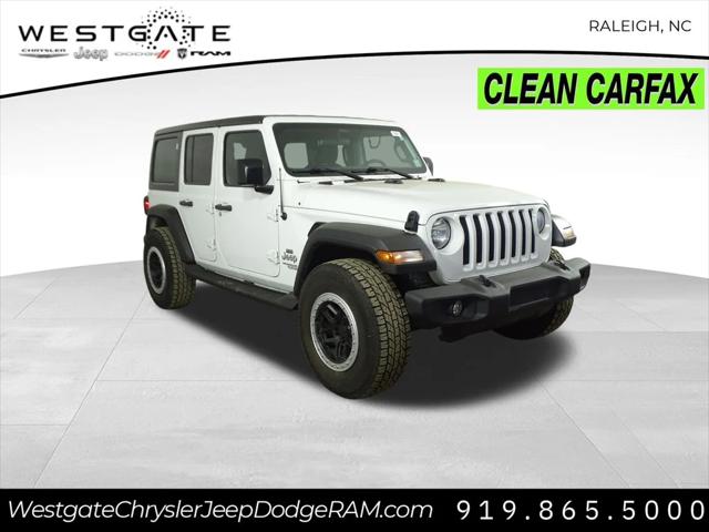 2018 Jeep Wrangler Unlimited Sport S 4x4 2018 Jeep Wrangler Unlimited Sport S 4x4