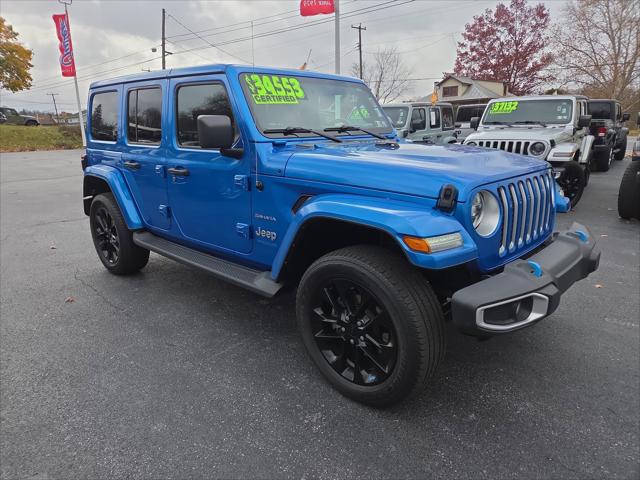 2022 Jeep Wrangler 4xe Unlimited Sahara 4x4