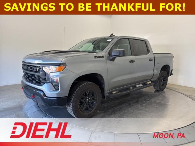 2024 Chevrolet Silverado 1500 4WD Crew Cab Short Bed Custom Trail Boss