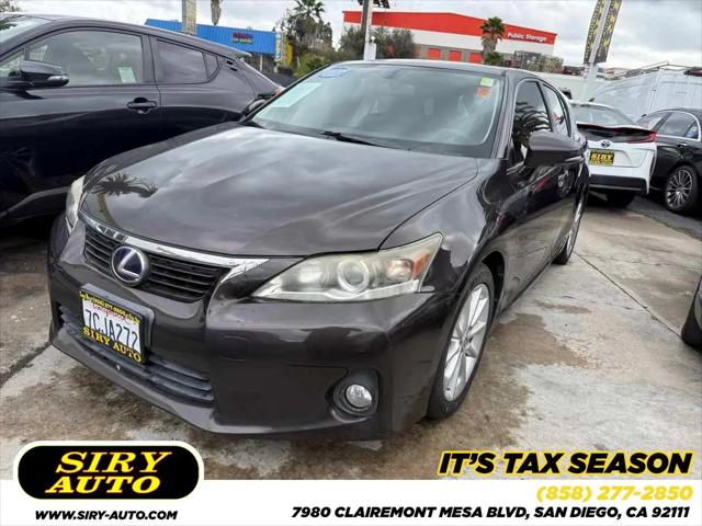 2013 Lexus CT 200h CT 200h for sale in San Diego, CA