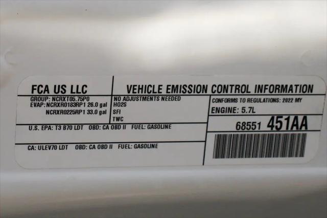 2022 Ram 1500 Big Horn Crew Cab 4x4 64 Box