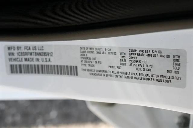 2022 Ram 1500 Big Horn Crew Cab 4x4 64 Box