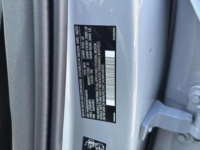 2026 Volvo XC90 Plus, B6 AWD Gas (mild hybrid), Gasoline, Bright, 7 Seats
