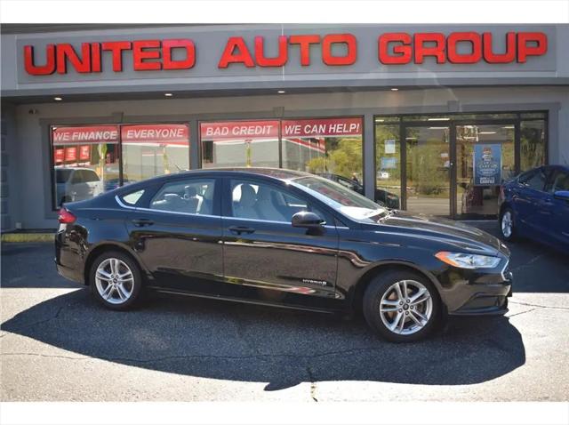 2018 Ford Fusion Hybrid S for sale in Putnam, CT