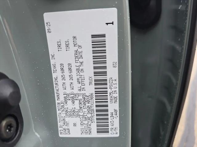 2026 Toyota Tundra 1794 Edition CrewMax 5.5' Bed