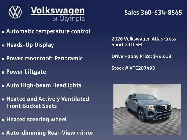 2026 Volkswagen Atlas Cross Sport SEL