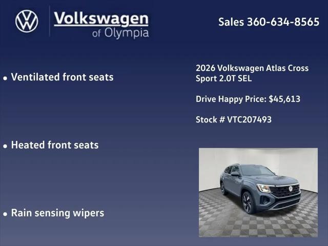 2026 Volkswagen Atlas Cross Sport SEL