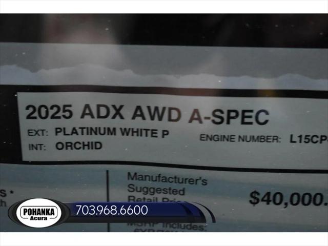 2025 Acura ADX A-Spec