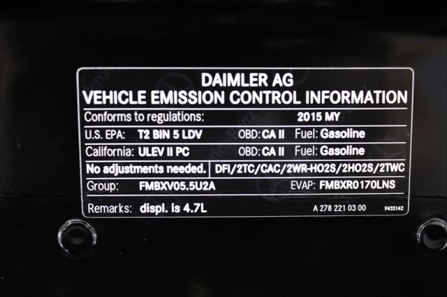 2015 Mercedes-Benz S 550 S 550