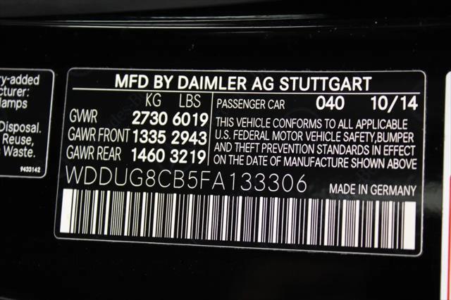 2015 Mercedes-Benz S 550 S 550