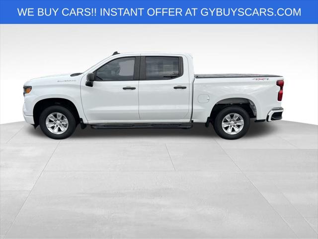 2023 Chevrolet Silverado 1500 4WD Crew Cab Short Bed Custom 2023 Chevrolet Silverado 1500 4WD Crew Cab Short Bed Custom