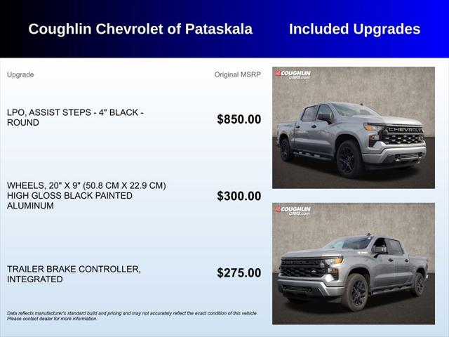 2025 Chevrolet Silverado 1500 4WD Crew Cab Short Bed Custom