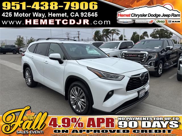 2022 Toyota Highlander Platinum 2022 Toyota Highlander Platinum