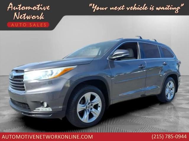 2016 Toyota Highlander Limited Platinum V6 for sale in Croydon, PA