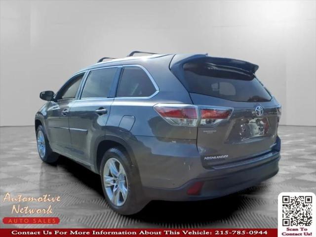 2016 Toyota Highlander Limited Platinum V6