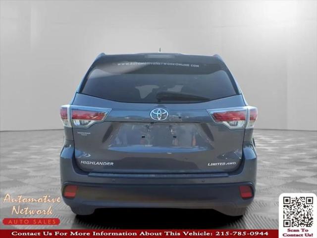 2016 Toyota Highlander Limited Platinum V6