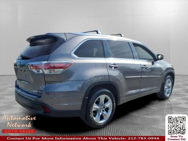2016 Toyota Highlander Limited Platinum V6