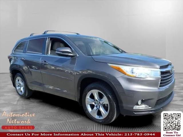 2016 Toyota Highlander Limited Platinum V6