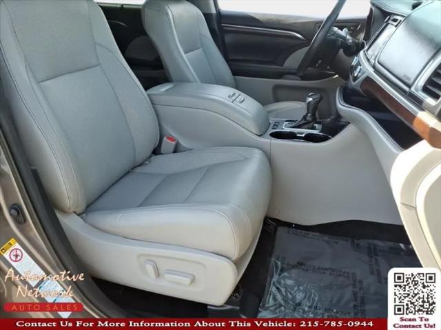 2016 Toyota Highlander Limited Platinum V6