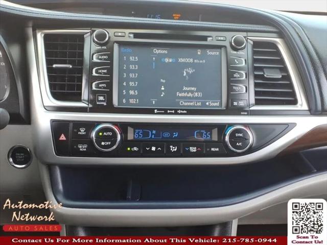 2016 Toyota Highlander Limited Platinum V6