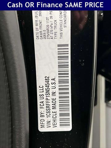 2025 Ram 1500 Big Horn Crew Cab 4x4 5'7" Box
