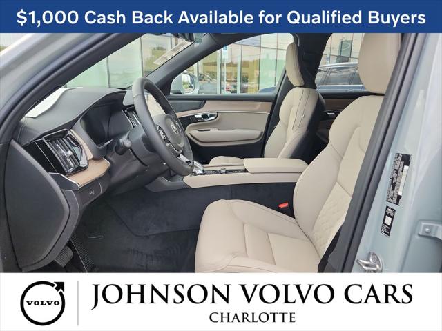 2026 Volvo XC90 Plus, B6 AWD Gas (mild hybrid), Gasoline, Bright, 7 Seats